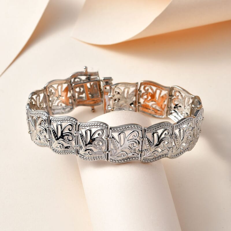 Karis Bracelet in Platinum Bond (6.50 In)