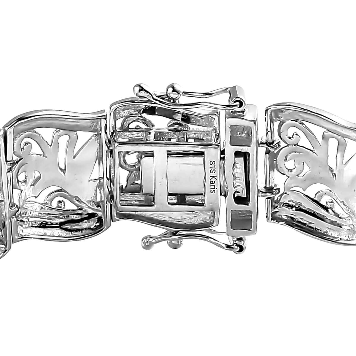 Karis Bracelet in Platinum Bond (7.25 In) image number 3