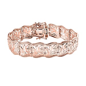 Karis Bracelet in 18K RG Plated (7.25 In)