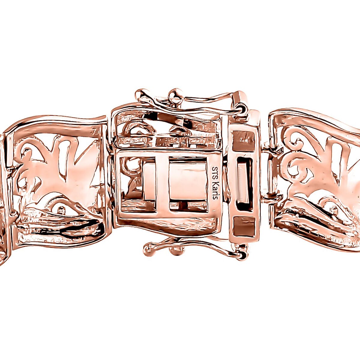Karis Bracelet in 18K RG Plated (7.25 In) image number 3
