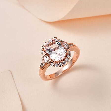 6 / Pink Morganite / 925 Silver - Product card gallery slide 2 (10177199931705)