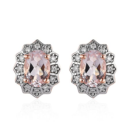 Pink Morganite / 925 Silver / Vermeil RG - Product card gallery slide 1 (10177200161081)