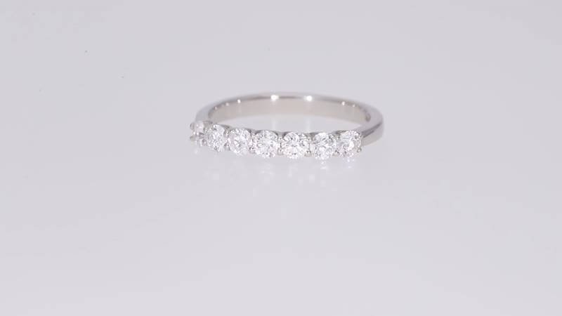 Luxoro 10K White Gold Luxuriant Lab Grown Diamond G-H SI Ring 1.00 ctw