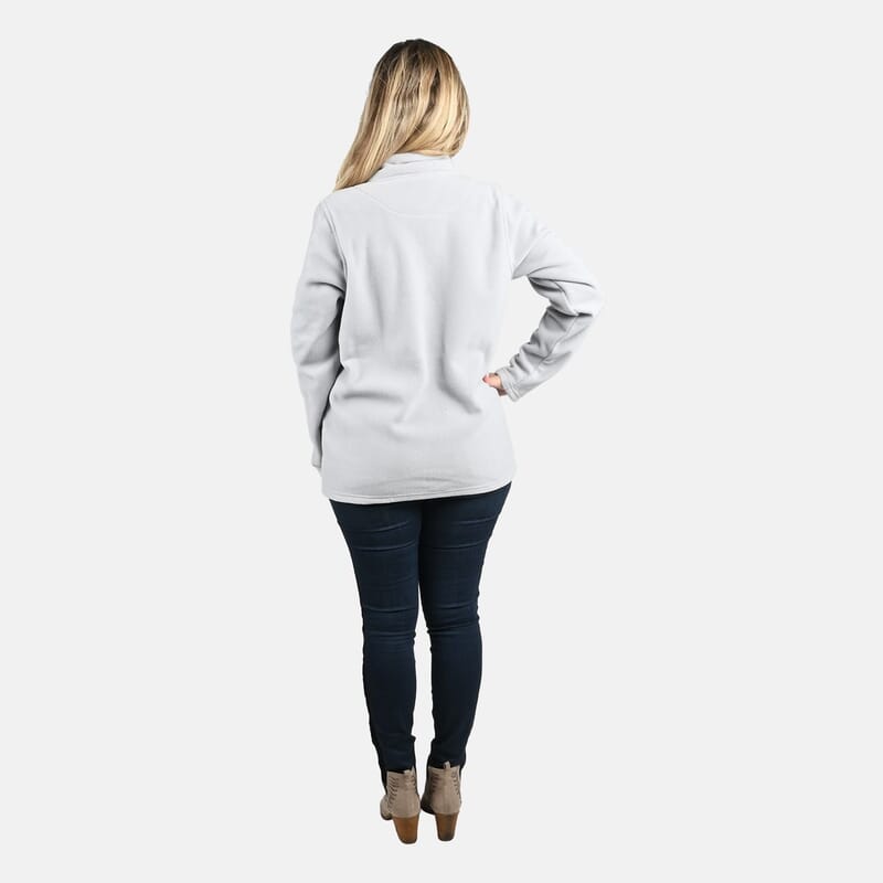 Victory Sportswear Gray Fleece Full Zip Jacket - M 