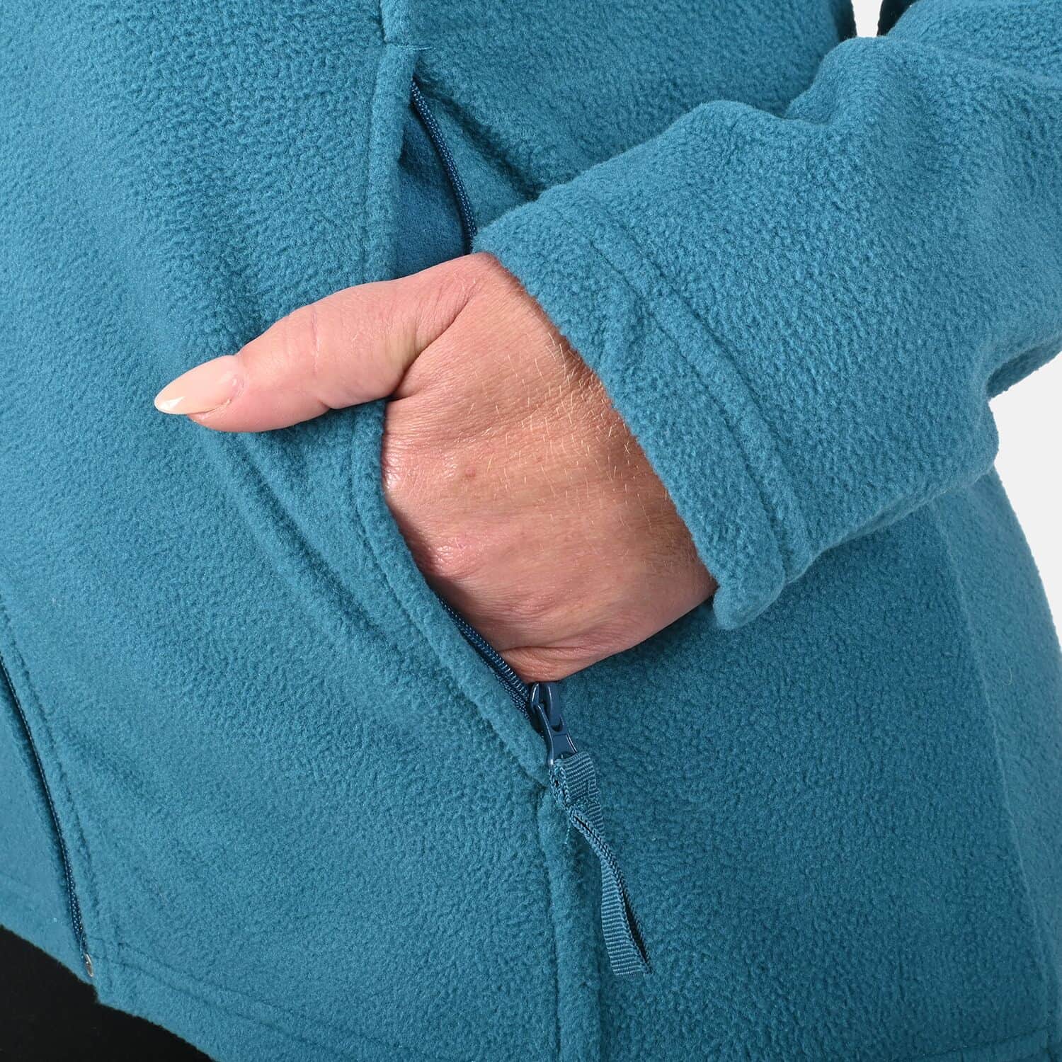 Buy Victory Sportswear Teal Fleece Full Zip Jacket - XXL at ShopLC.