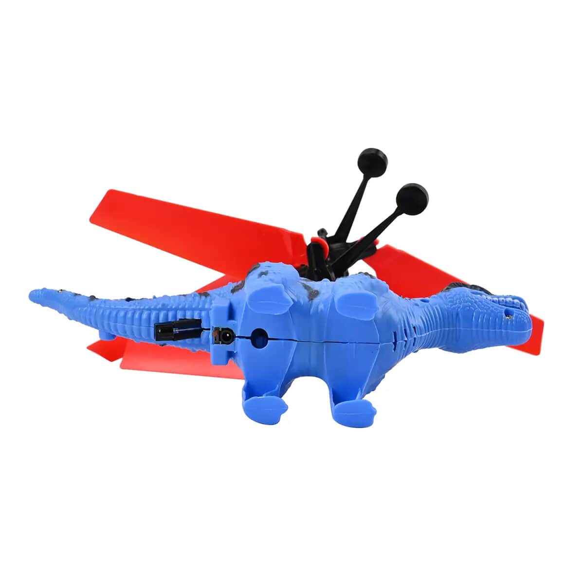 Blue R/C Flying Dinosaur with Lights and Remote Control (3xAA Not Include) image number 5