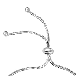 EverTrue Mozambique Garnet 2.85 ctw Bracelet in 18K YG Plated and Platinum Bond (10.50 In)