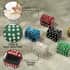Handcrafted Set of 6 Mini Solid Color Beaded Mini Chests image number 2
