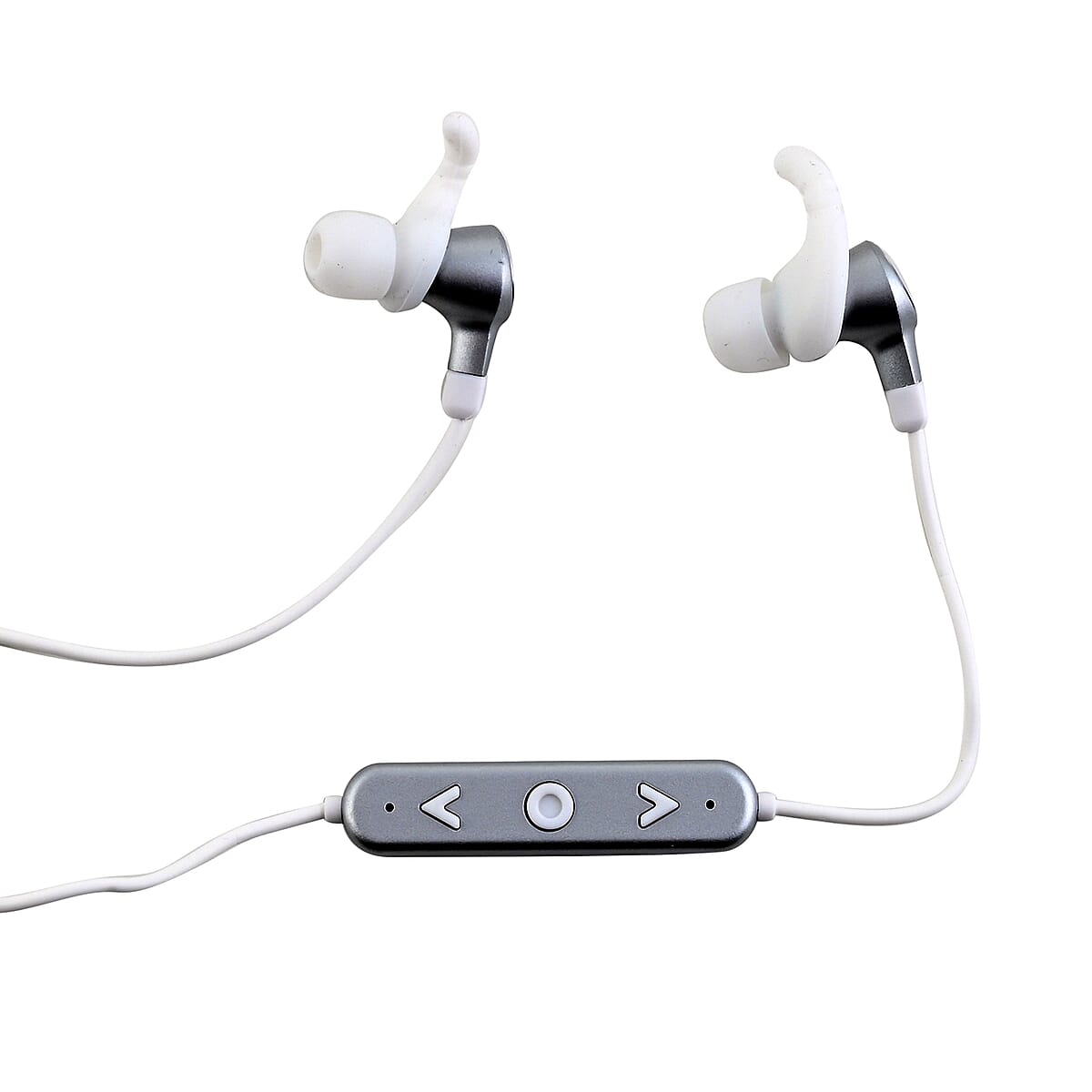 Tzumi Electric Candy Bluetooth Earbuds - White and Silver image number 1