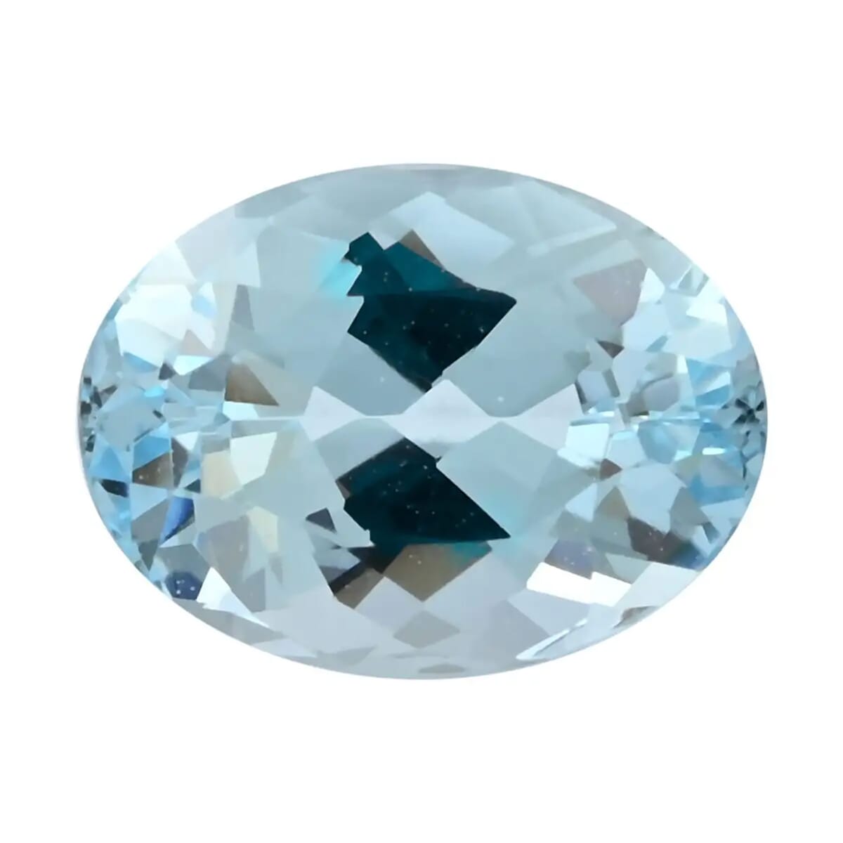 AAAA Santa Maria Aquamarine (Oval 7x5 mm) 0.80 ctw image number 0