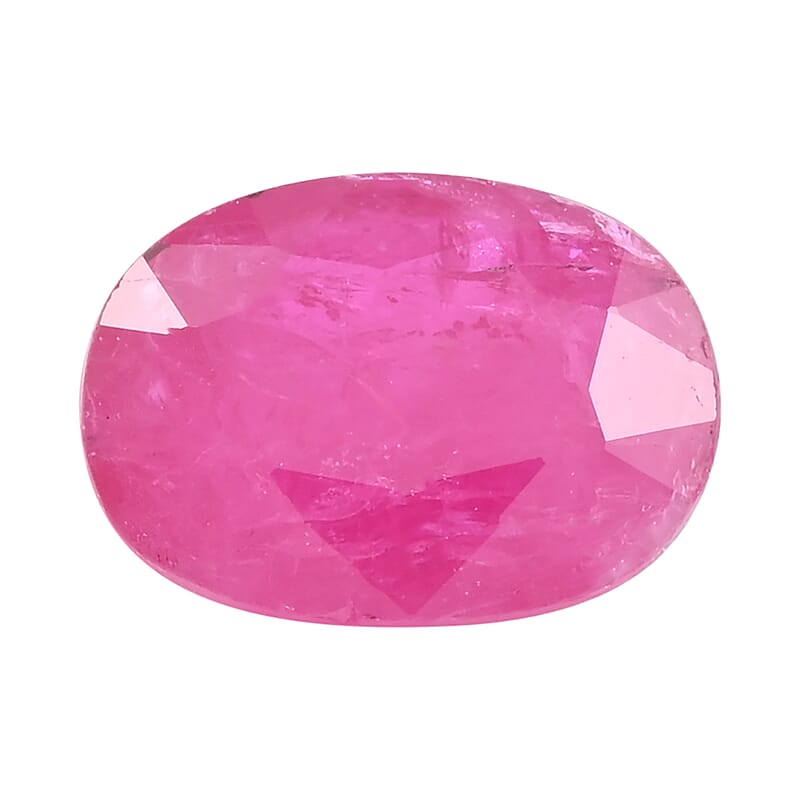 AAA Montepuez Ruby (Oval 7x5 mm) 0.90 ctw