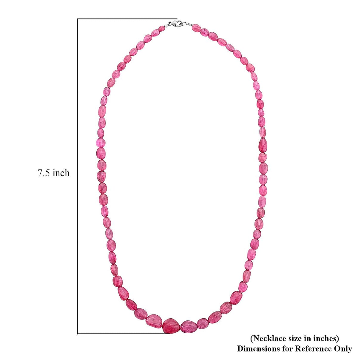 Certified & Appraised Rhapsody 950 Platinum AAAA Mahenge Spinel Beaded Necklace 18 Inches 90.00 ctw image number 7