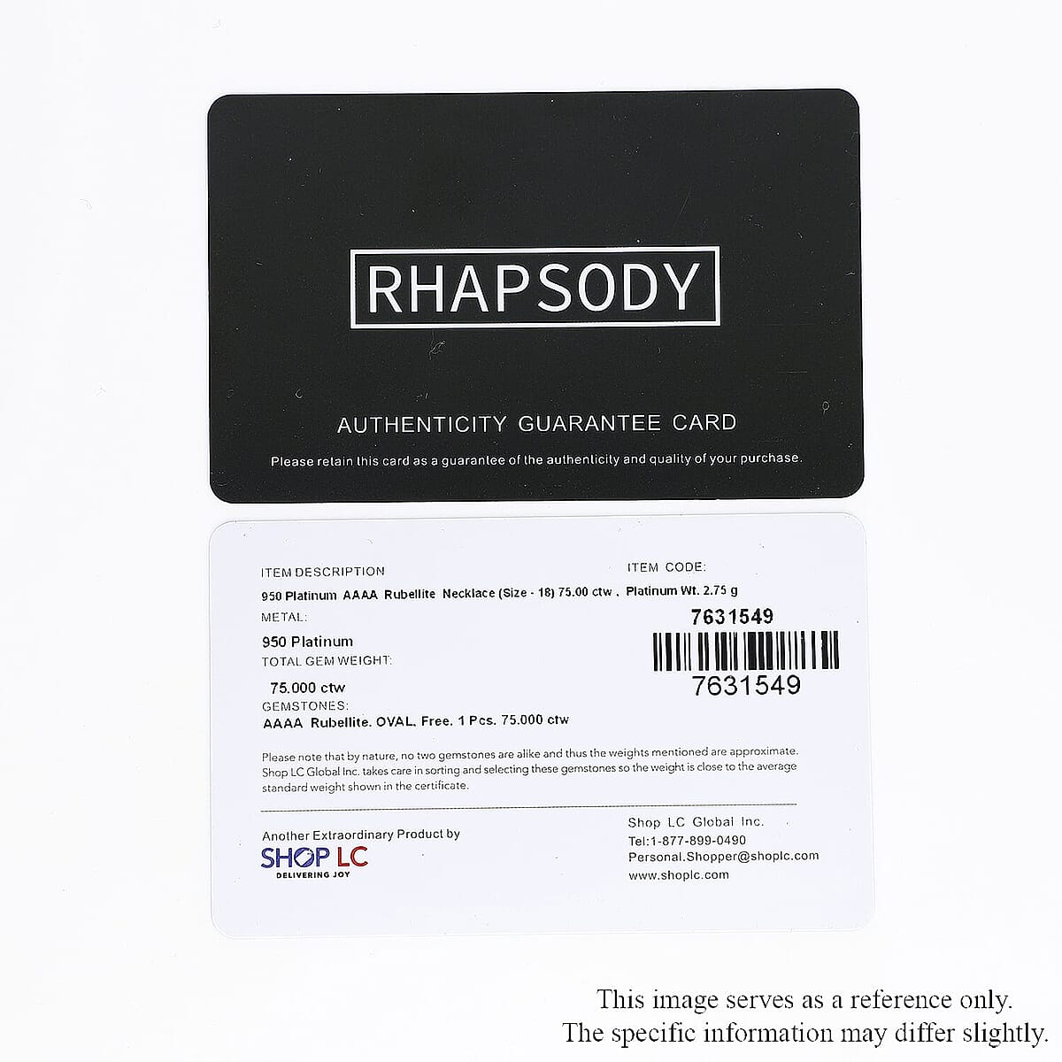 Rhapsody Certified & Appraised AAAA Ouro Fino Rubellite 18 Inch Beaded Necklace in 950 Platinum 75.00 ctw, Rubellite Jewelry, Necklace Gift For Her image number 7