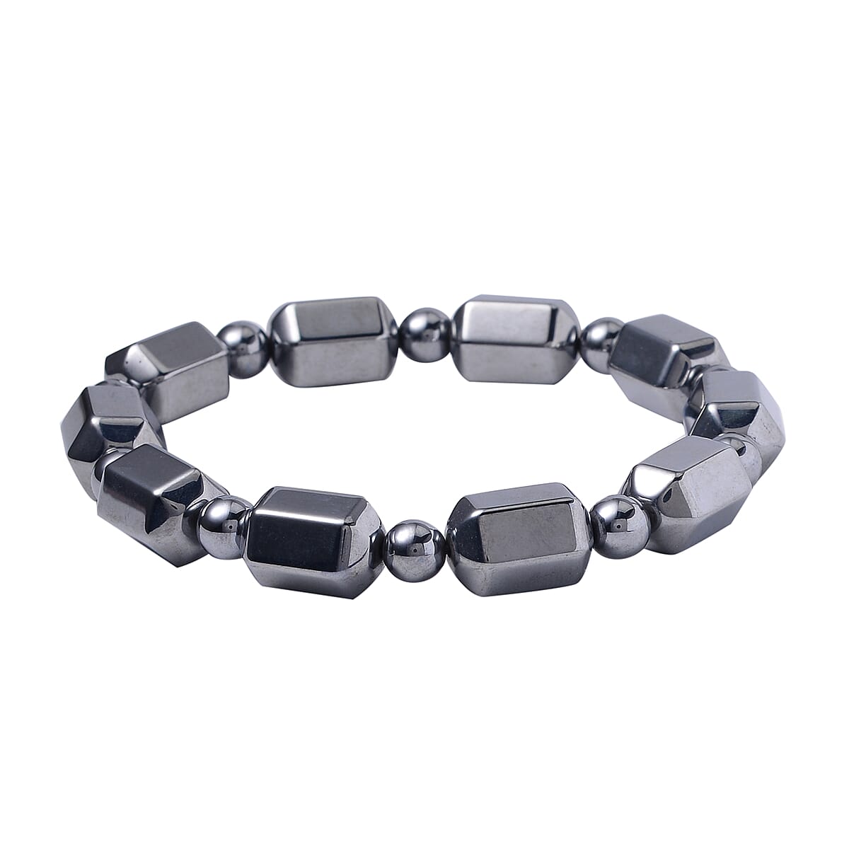 Terahertz Beaded Stretch Bracelet 113.65 ctw image number 0