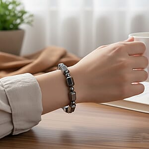 Doorbuster Terahertz 113.65 ctw Beaded Stretch Bracelet (6.5-7In)