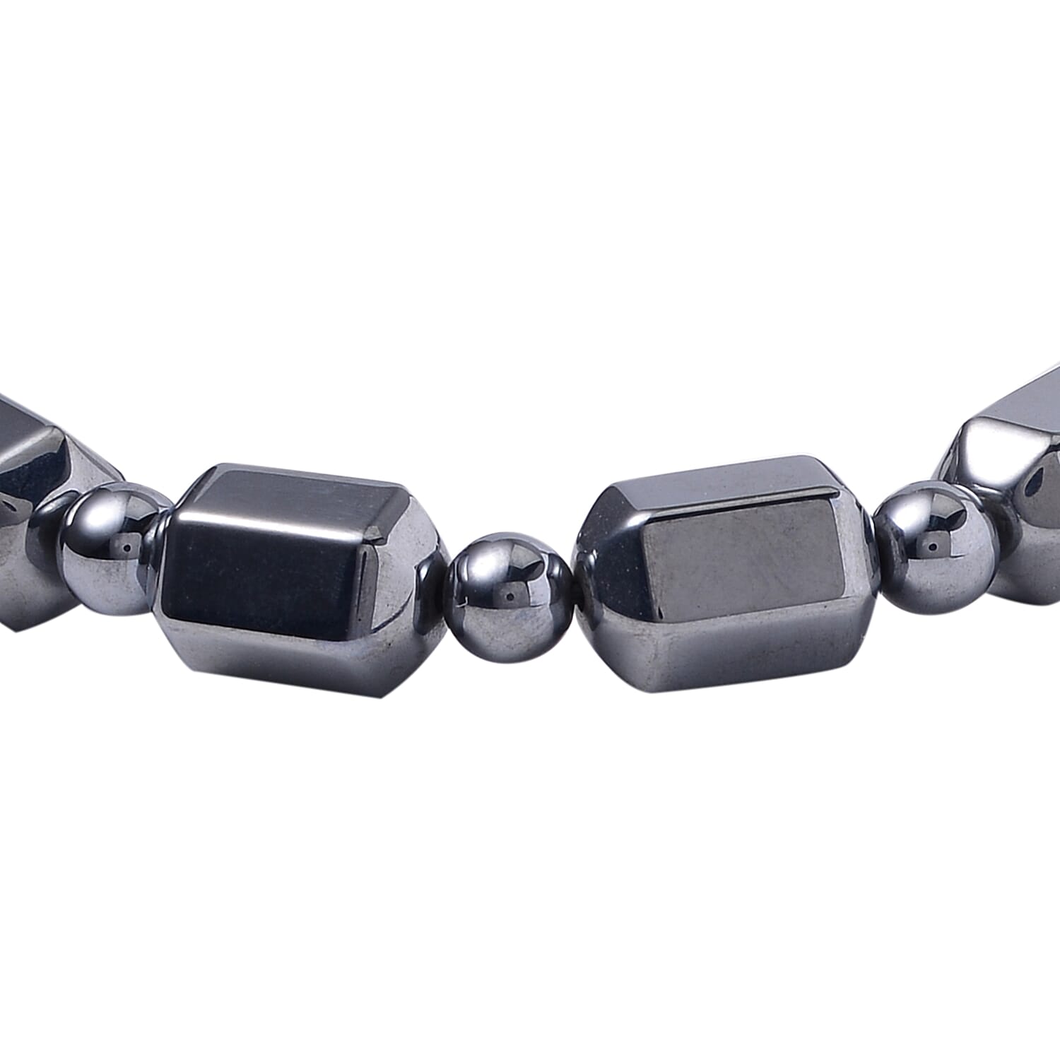 Terahertz 113.65 ctw Beaded Stretch Bracelet (6.5-7In)
