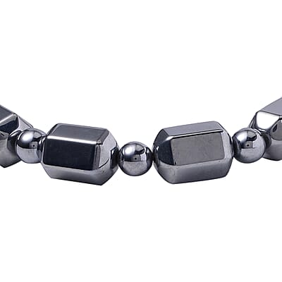 Terahertz 113.65 ctw Beaded Stretch Bracelet (6.5-7In)