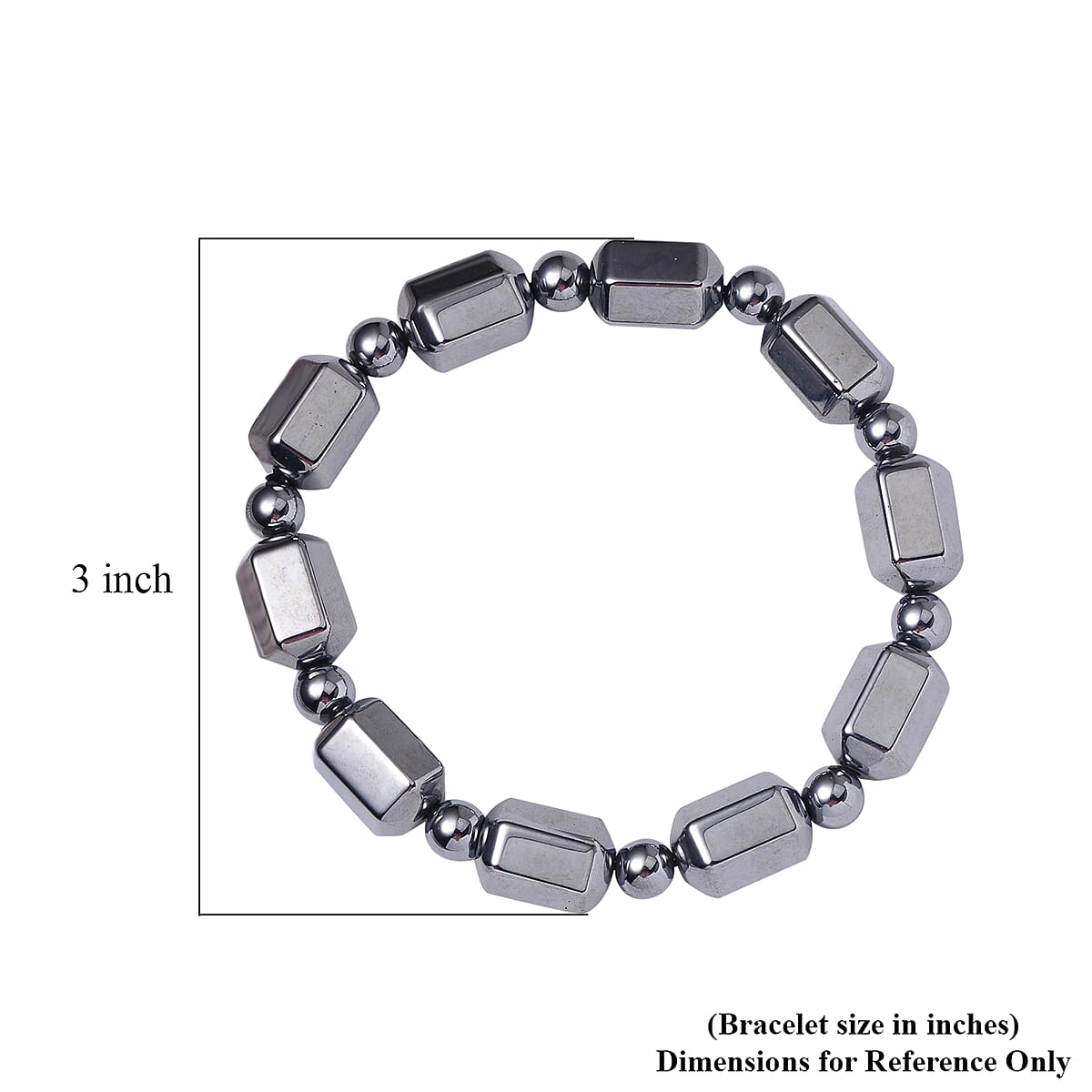 Doorbuster Terahertz 113.65 ctw Beaded Stretch Bracelet (6.5-7In) image number 4
