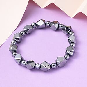 Terahertz Beaded Stretch Bracelet 85.30 ctw