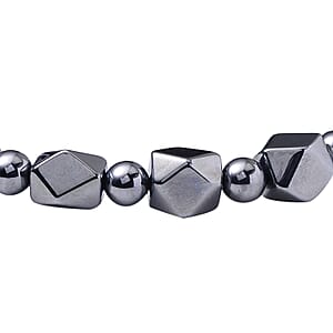 Terahertz Beaded Stretch Bracelet 85.30 ctw
