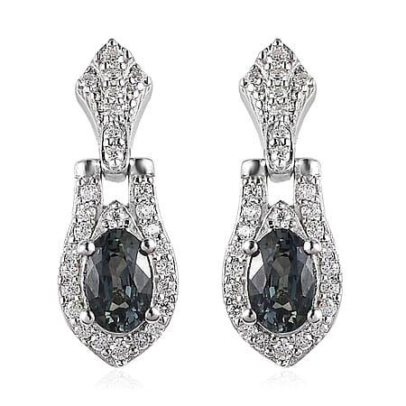 Natural Parti Sapphire / 925 Silver / Platinum Overlay - Product card gallery slide 1 (10177204093241)