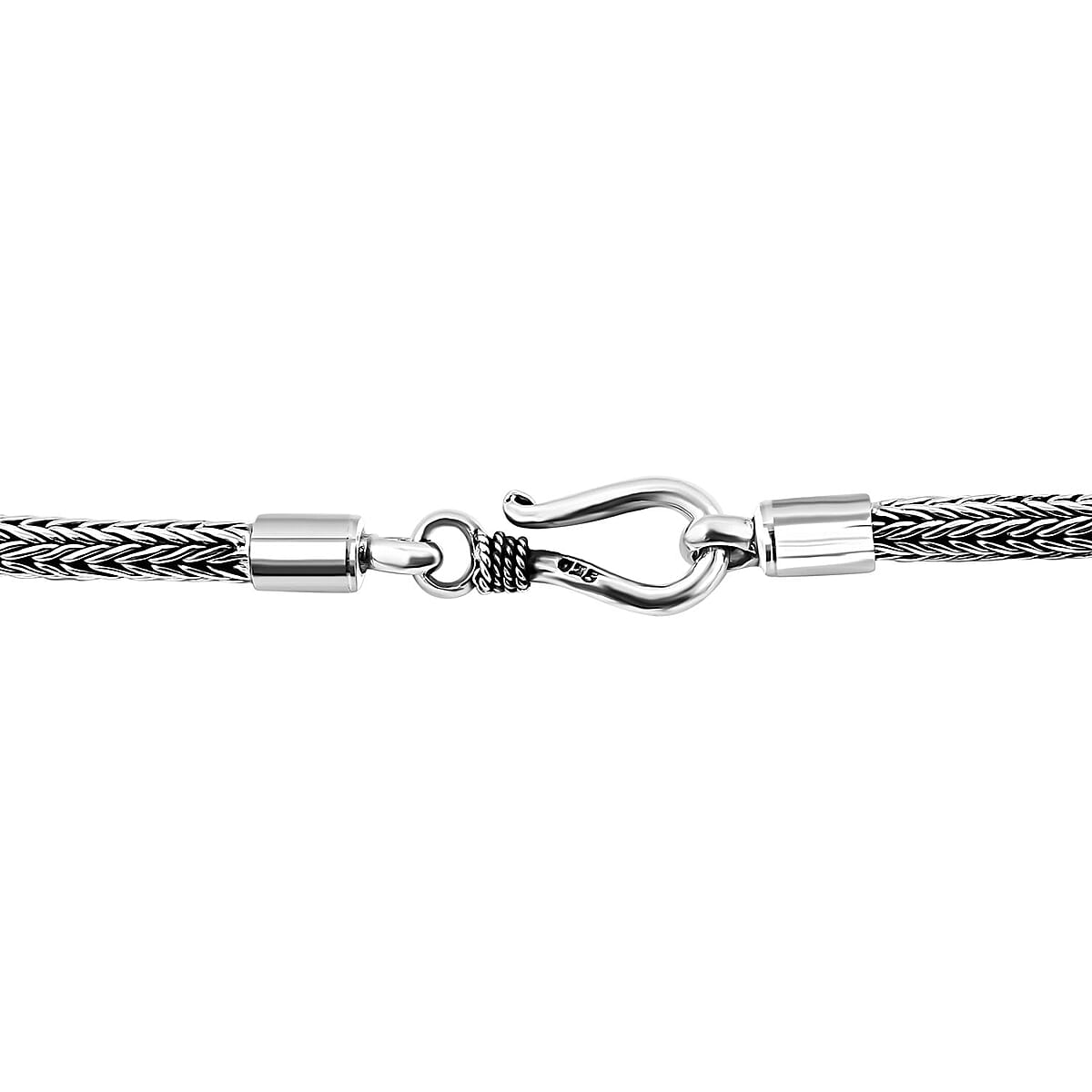 Bali Legacy Sterling Silver Tulang Naga Necklace 20 Inches 58.90 Grams image number 4