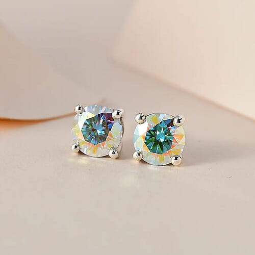 Dichroic Mist Moissanite - Product card gallery slide 2 (10177204486457)
