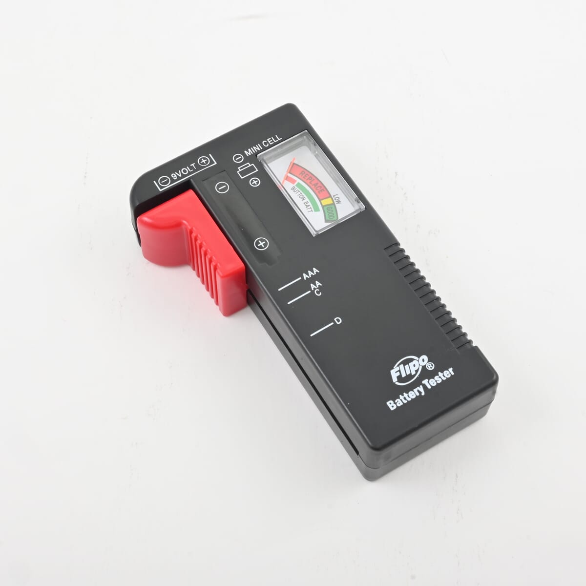 Flipo Battery Storage Case with Universal Battery Tester -Blue (Holds Up to 148 Batteries) image number 7