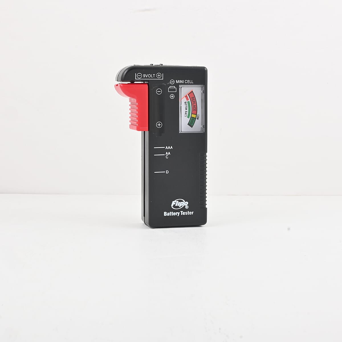 Flipo Battery Storage Case with Universal Battery Tester -Purple Polka Dot (Holds Up to 148 Batteries) image number 9