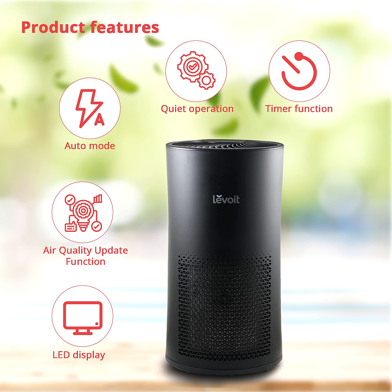 Levoit Air Purifier with HEPA Filter