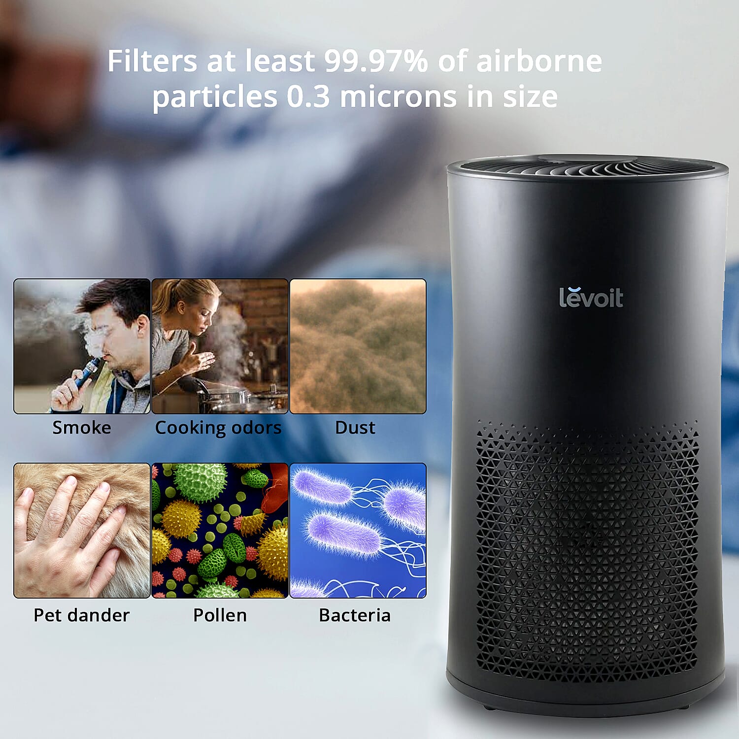 Levoit Air Purifier with HEPA Filter