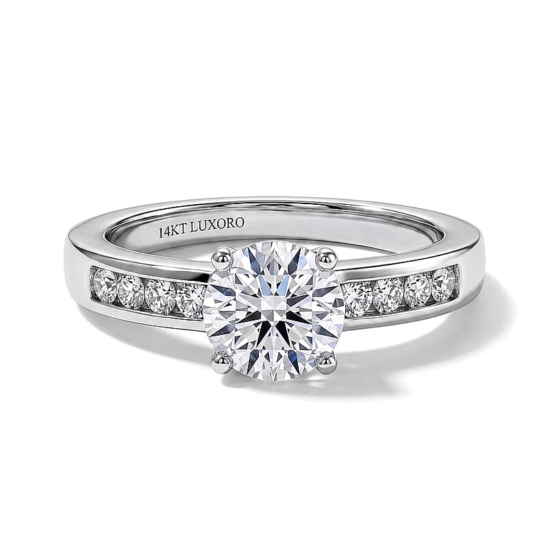 Luxuriant Lab Grown Diamond G-H SI 1.25 ctw  Ring in 14K White Gold (Size 6.0)