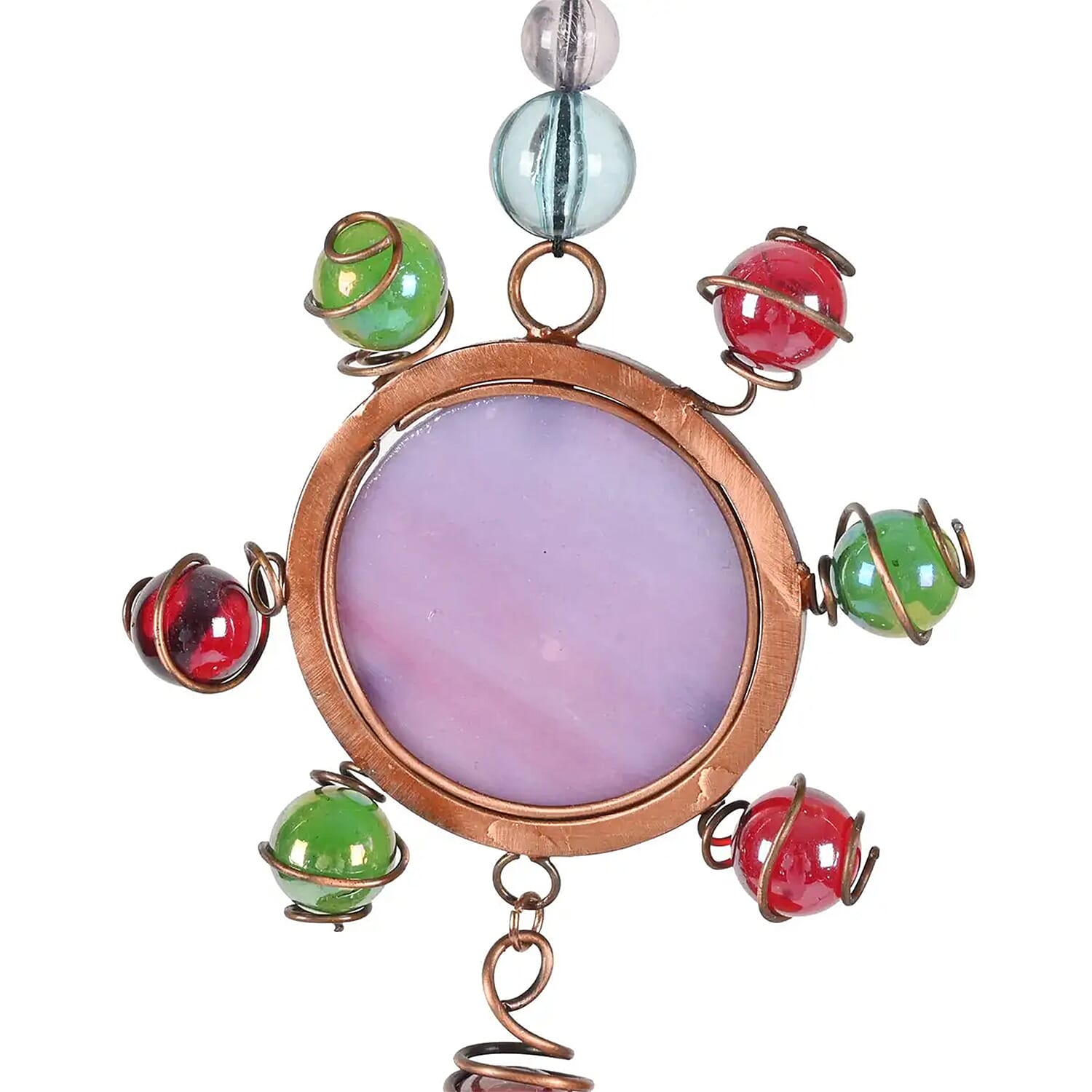 Chime Spiral Metal Beads Circle