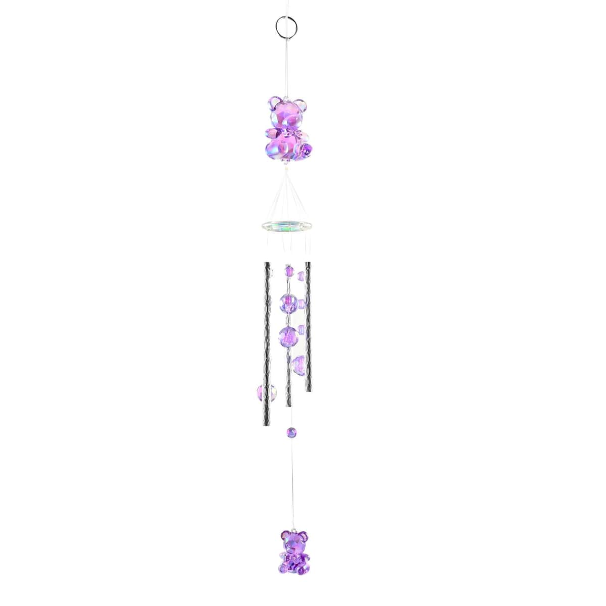 Set of 4 Beads Wind Chimes -Angel, Butterfly, Teddy Bear, Elephant image number 1