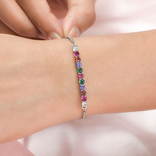 Simulated Multi color Diamond - Product card gallery slide 3 (9431853007103)