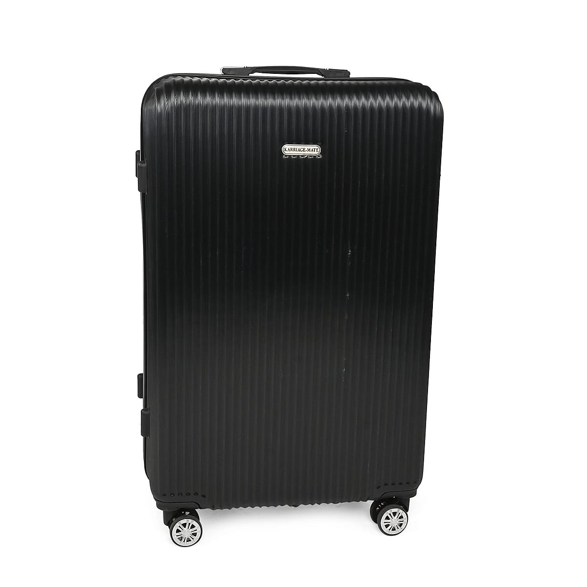 Karriage-Mate 3pc Hardshell Luggage Set -Black image number 1
