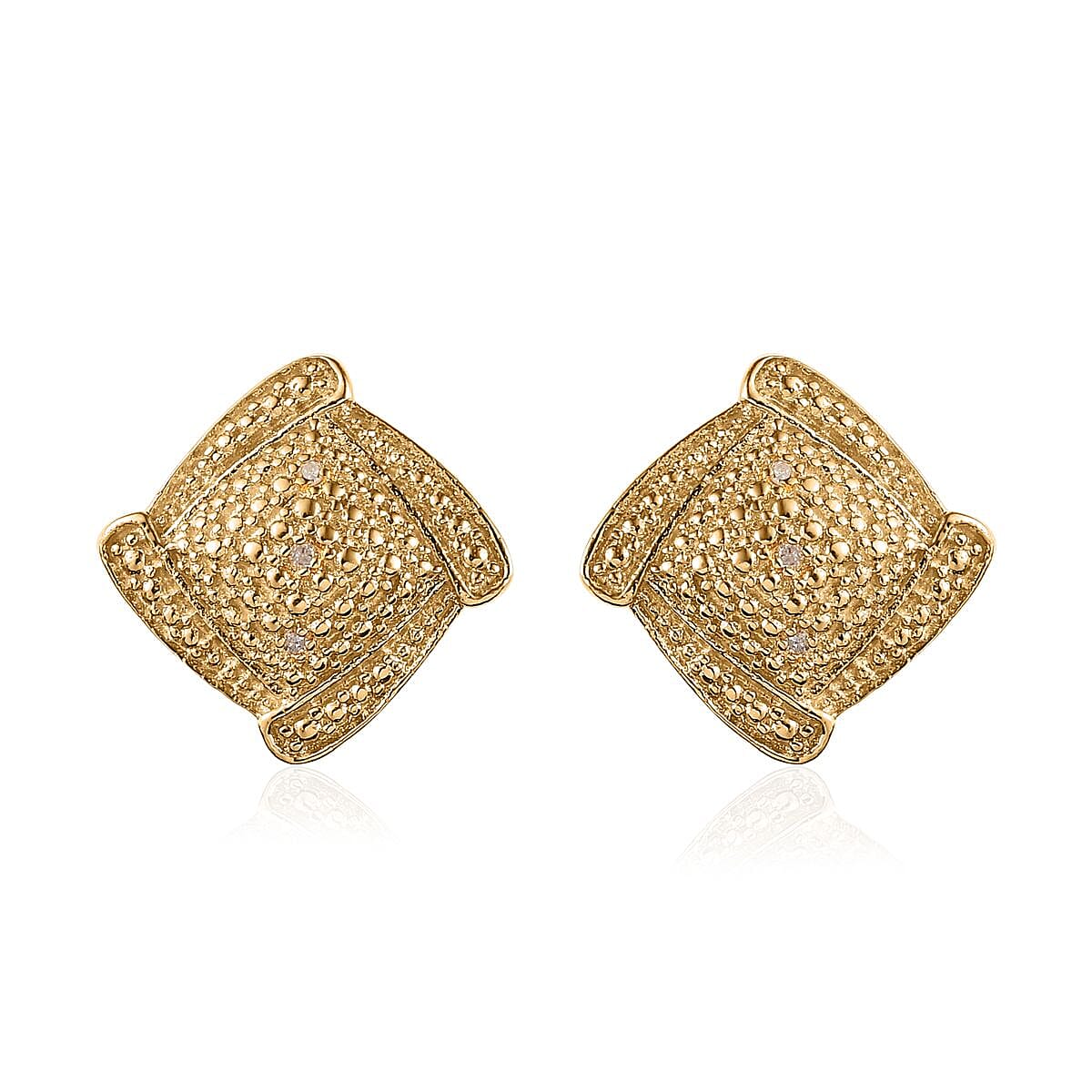 Karis Diamond Accent Geometric Bliss Earrings