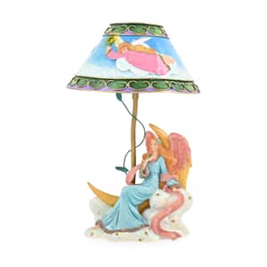 Candle Lamp Angel, Multi Colored Tealight Candle Holder Stand For Home Decor Tabletop Desktop Office