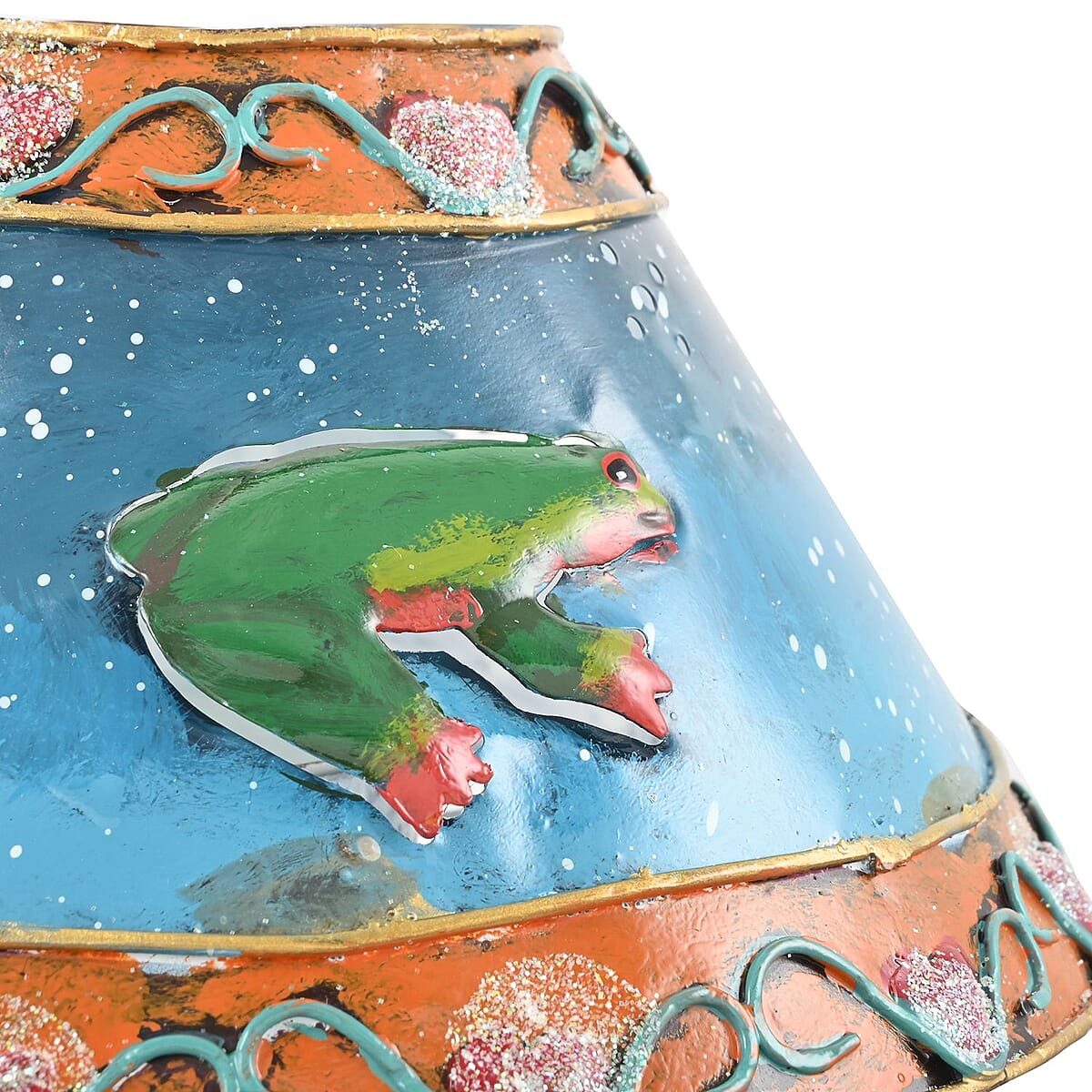 Candle Lamp Tree Frog, Multi Colored Tealight Candle Holder Stand For Home Decor Tabletop Desktop Office image number 5