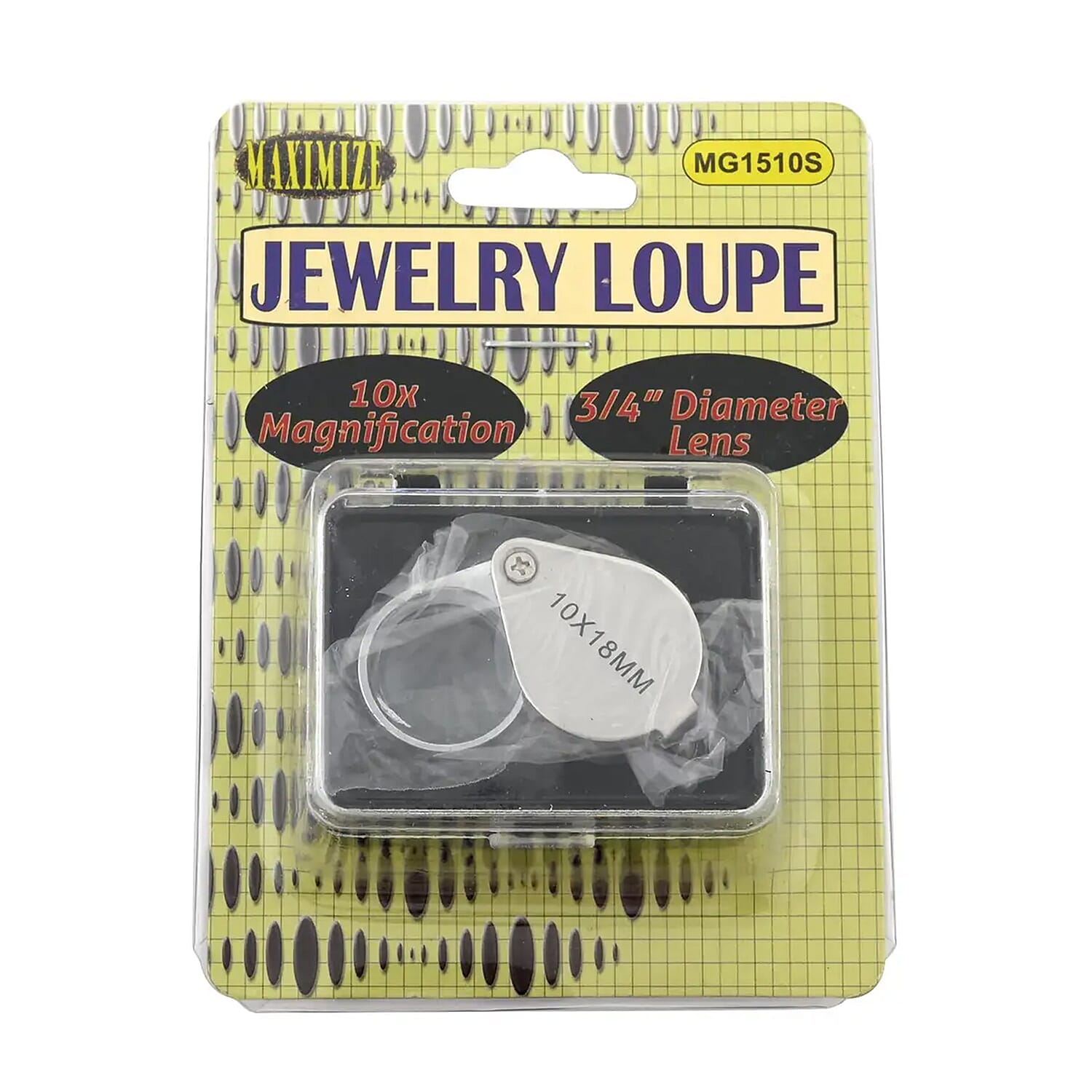 Closeout Maximize Folding Pocket Loupe in Silvertone (10X)