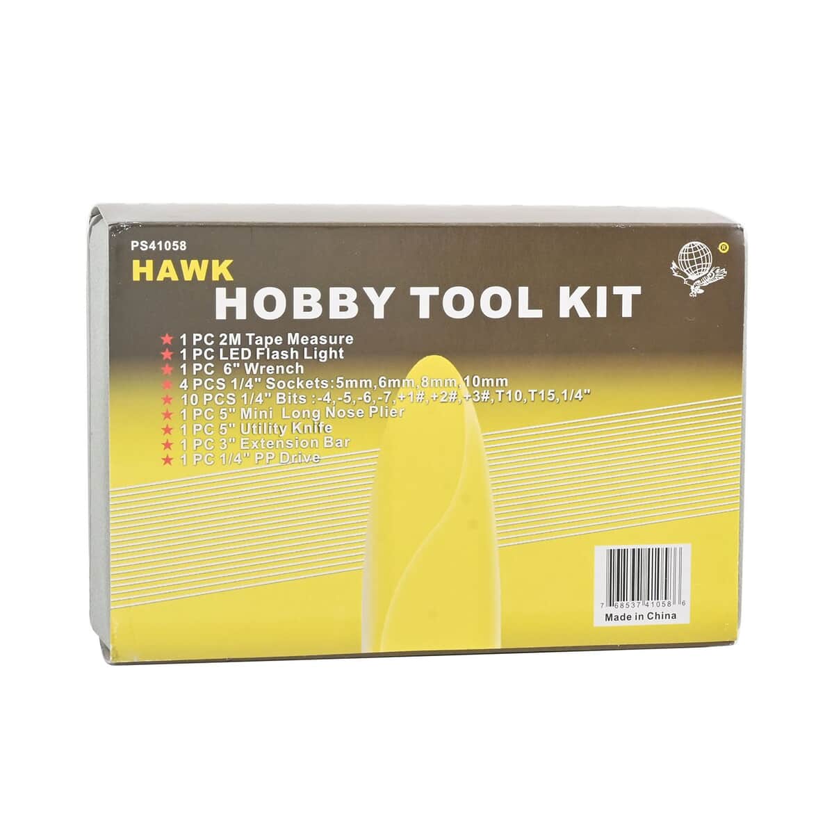 Hawk Gray 22pc Hobby Tool Kit image number 5