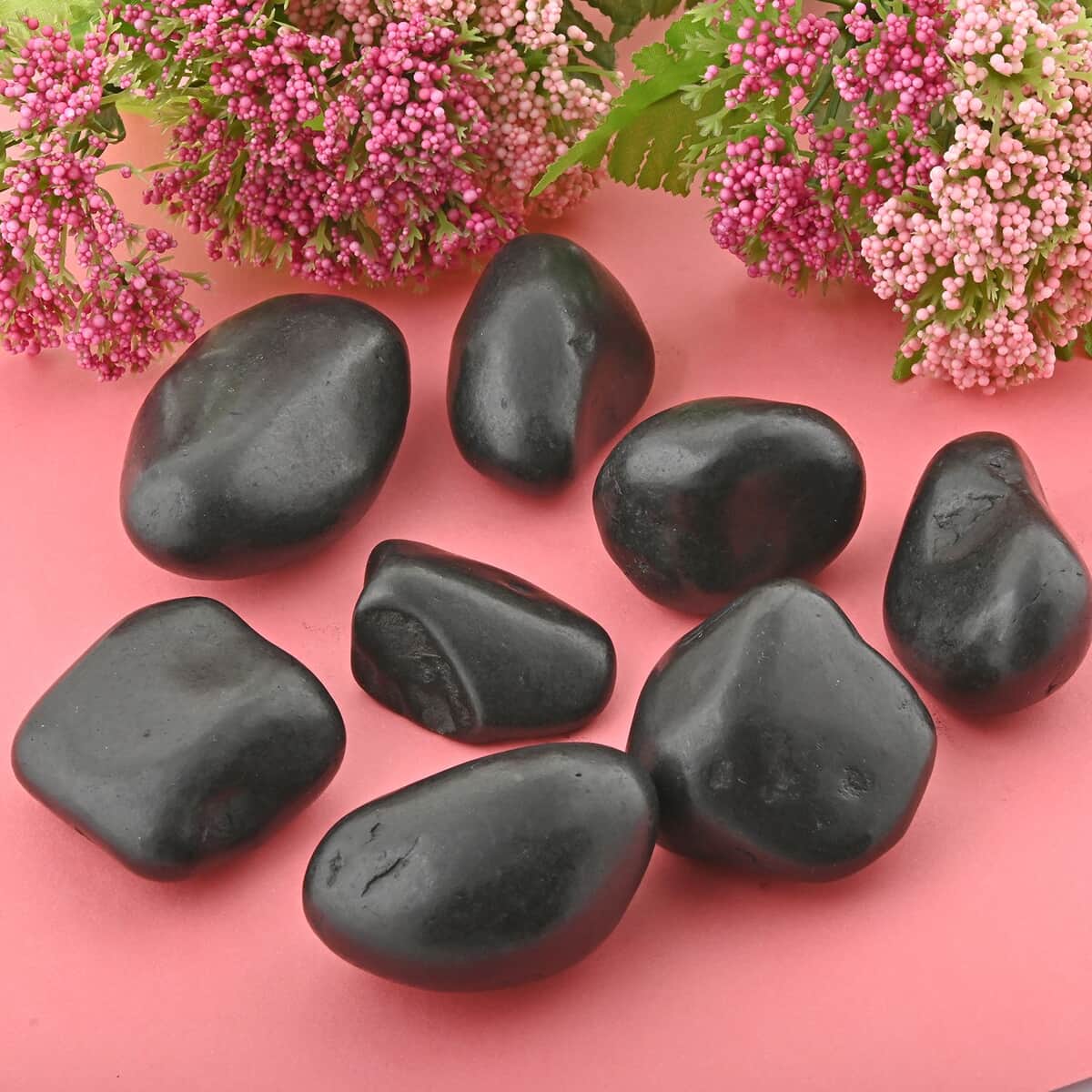 Bargain Deal Invigorate 8pc Spa Stone Set - Black image number 1