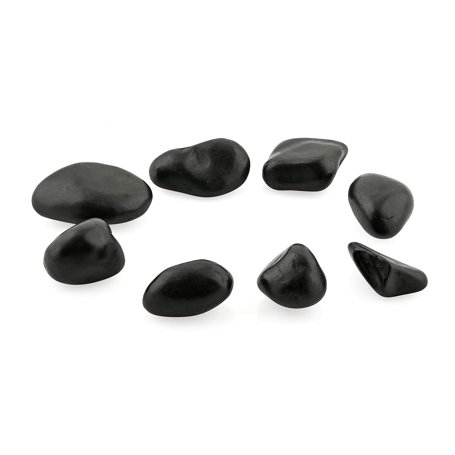 Closeout Invigorate 8pc Spa Stone Set - Black