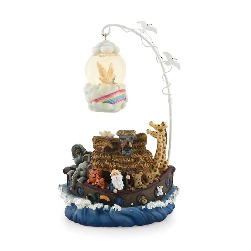 45mm Globe with Stand Noah's Ark