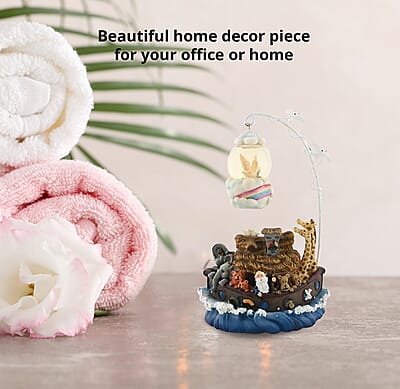 45mm Globe with Stand Noah's Ark