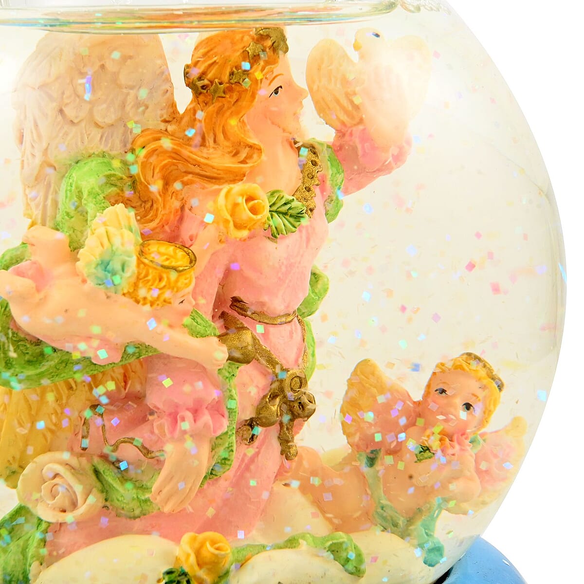 Candle Holder Snow Globe Angel image number 4