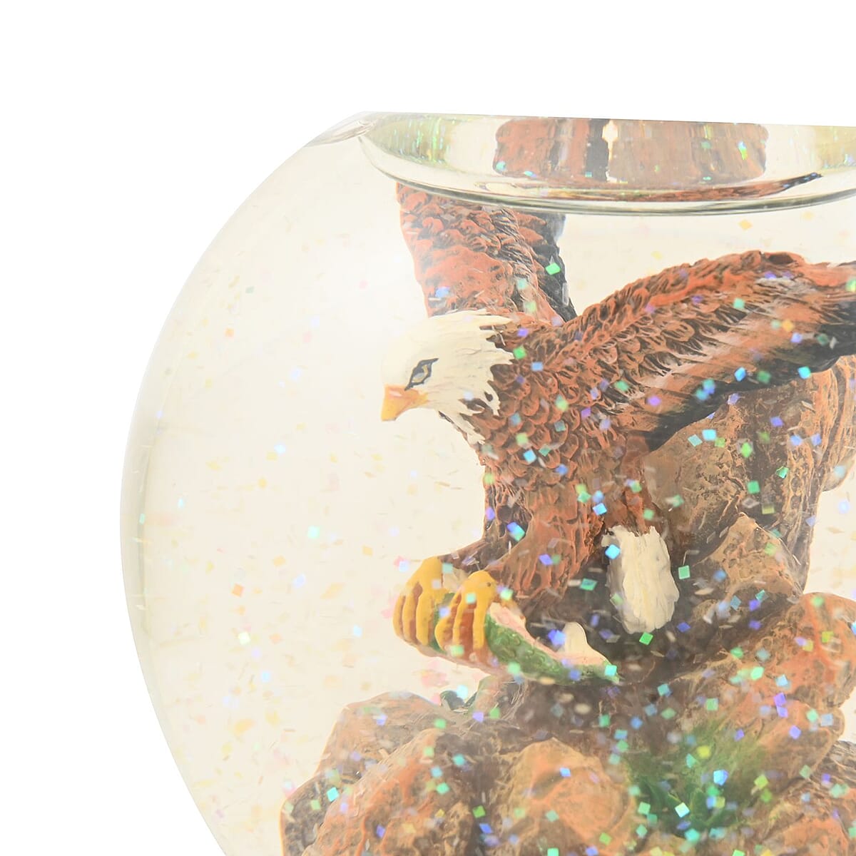 Candle Holder Snow Globe Eagle image number 4