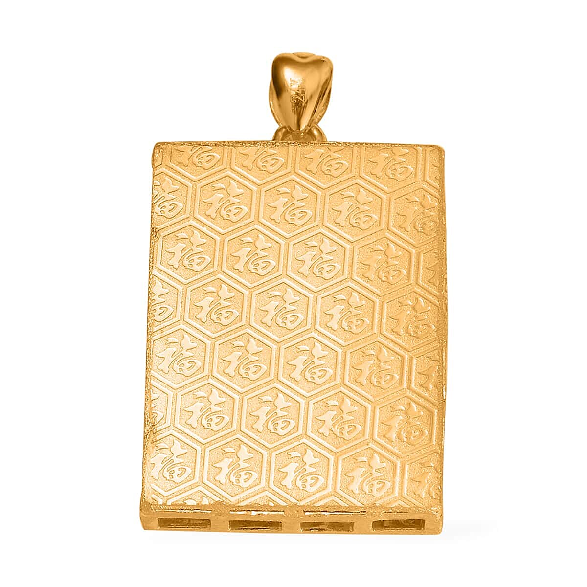 Electroform Peacock Pendant in 24K Yellow Gold (6.90 g) image number 4