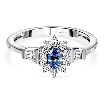 5 / Blue Ceylon Sapphire / 925 Silver - Product card gallery slide 1 (10177208779065)