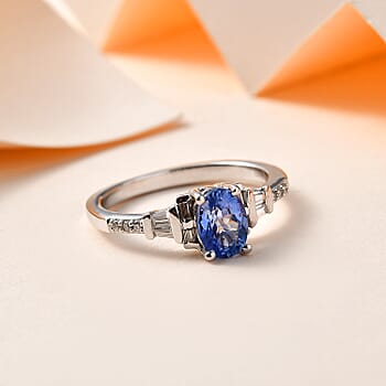 5 / Blue Ceylon Sapphire / 925 Silver - Product card gallery slide 2 (10177209368889)